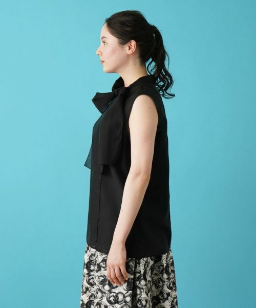 Leilian PLUS HOUSE / レリアンプラスハウス シャツ・ブラウス | ノースリーブブラウス【BOURGE】 | 詳細21