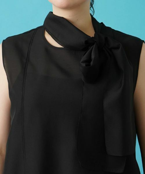 Leilian PLUS HOUSE / レリアンプラスハウス シャツ・ブラウス | ノースリーブブラウス【BOURGE】 | 詳細24