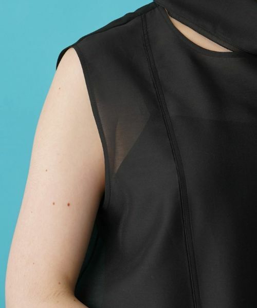 Leilian PLUS HOUSE / レリアンプラスハウス シャツ・ブラウス | ノースリーブブラウス【BOURGE】 | 詳細26