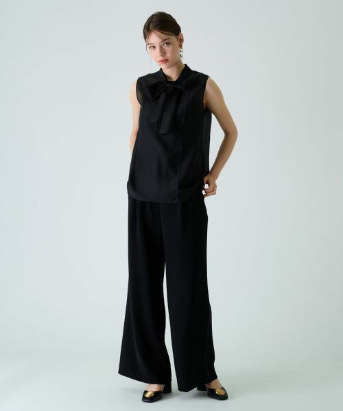 Leilian PLUS HOUSE / レリアンプラスハウス シャツ・ブラウス | ノースリーブブラウス【BOURGE】 | 詳細4