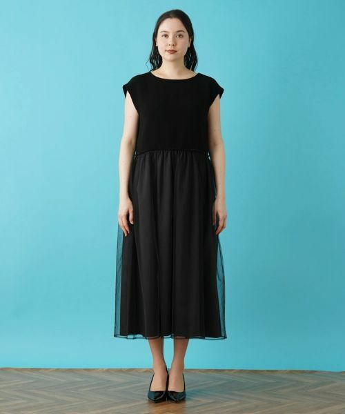 Leilian PLUS HOUSE / レリアンプラスハウス ドレス | ロングワンピース【BOURGE】 | 詳細10