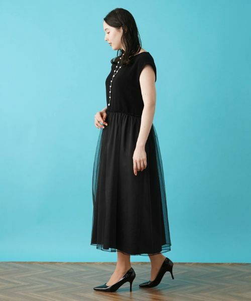 Leilian PLUS HOUSE / レリアンプラスハウス ドレス | ロングワンピース【BOURGE】 | 詳細8