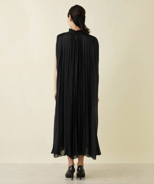 Leilian PLUS HOUSE / レリアンプラスハウス ドレス | 【店舗人気】フリルカラーロングワンピース【BOURGE】 | 詳細13