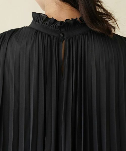 Leilian PLUS HOUSE / レリアンプラスハウス ドレス | 【店舗人気】フリルカラーロングワンピース【BOURGE】 | 詳細15