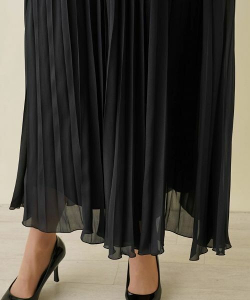 Leilian PLUS HOUSE / レリアンプラスハウス ドレス | 【店舗人気】フリルカラーロングワンピース【BOURGE】 | 詳細17