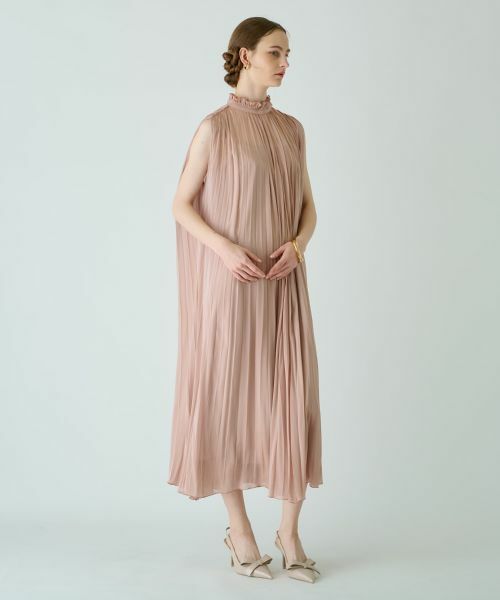 Leilian PLUS HOUSE / レリアンプラスハウス ドレス | 【店舗人気】フリルカラーロングワンピース【BOURGE】 | 詳細3