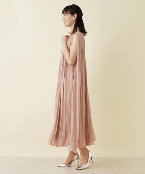 Leilian PLUS HOUSE / レリアンプラスハウス ドレス | 【店舗人気】フリルカラーロングワンピース【BOURGE】 | 詳細9