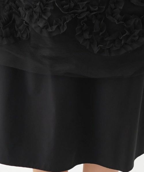 Leilian PLUS HOUSE / レリアンプラスハウス ミニ・ひざ丈スカート | チュールフリルスカート【BOURGE】 | 詳細14