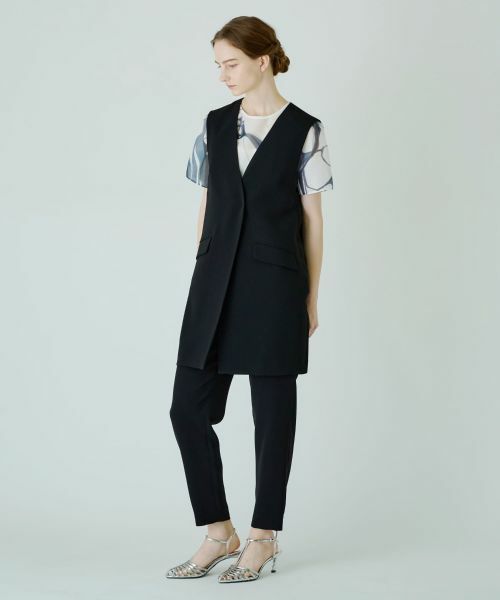 Leilian PLUS HOUSE / レリアンプラスハウス テーラードジャケット | ロングベスト【BOURGE】 | 詳細3