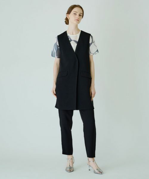Leilian PLUS HOUSE / レリアンプラスハウス テーラードジャケット | ロングベスト【BOURGE】 | 詳細4