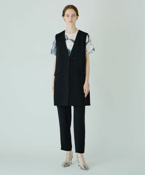 Leilian PLUS HOUSE / レリアンプラスハウス テーラードジャケット | ロングベスト【BOURGE】 | 詳細7