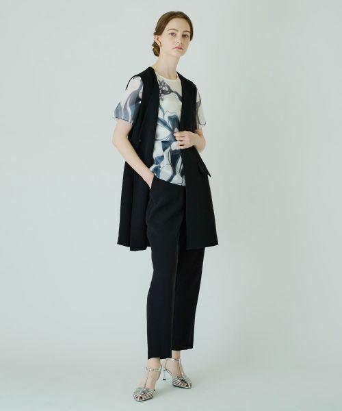 Leilian PLUS HOUSE / レリアンプラスハウス テーラードジャケット | ロングベスト【BOURGE】 | 詳細8