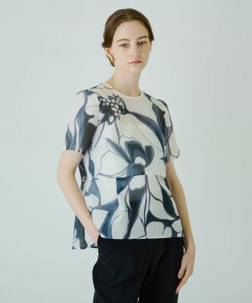 Leilian PLUS HOUSE / レリアンプラスハウス シャツ・ブラウス | ペプラムブラウス【BOURGE】 | 詳細10