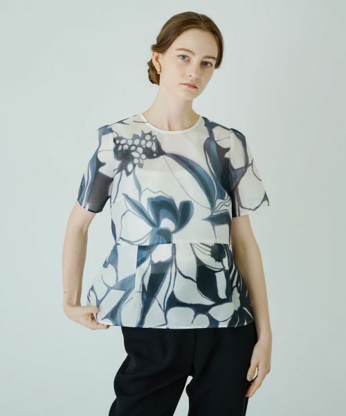 Leilian PLUS HOUSE / レリアンプラスハウス シャツ・ブラウス | ペプラムブラウス【BOURGE】 | 詳細11