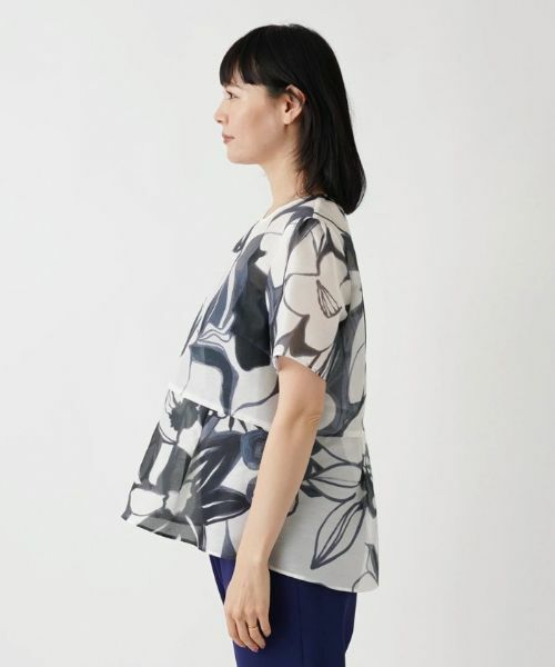 Leilian PLUS HOUSE / レリアンプラスハウス シャツ・ブラウス | ペプラムブラウス【BOURGE】 | 詳細17