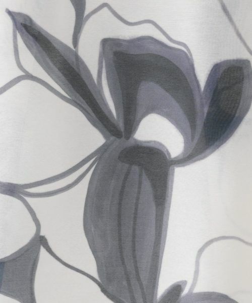 Leilian PLUS HOUSE / レリアンプラスハウス ミニ・ひざ丈スカート | 大花スカート【BOURGE】 | 詳細23