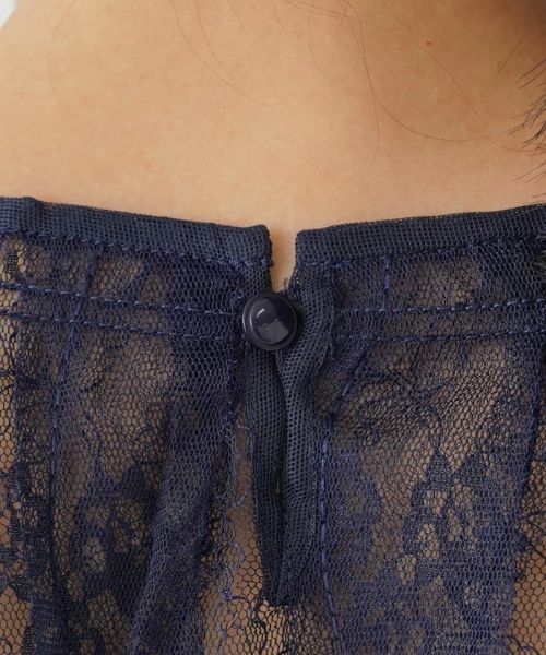 Leilian PLUS HOUSE / レリアンプラスハウス カットソー | 総レースプルオーバー【BOURGE】 | 詳細14