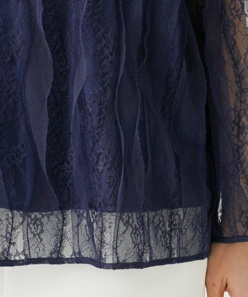 Leilian PLUS HOUSE / レリアンプラスハウス カットソー | 総レースプルオーバー【BOURGE】 | 詳細16