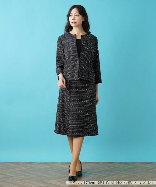 Leilian PLUS HOUSE / レリアンプラスハウス セットアップ | 2点セットスーツ【セレモニー】 | 詳細1