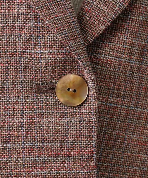 Leilian PLUS HOUSE / レリアンプラスハウス テーラードジャケット | 綿麻テーラードジャケット | 詳細12