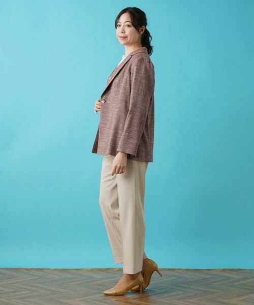 Leilian PLUS HOUSE / レリアンプラスハウス テーラードジャケット | 綿麻テーラードジャケット | 詳細2