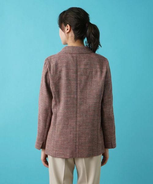 Leilian PLUS HOUSE / レリアンプラスハウス テーラードジャケット | 綿麻テーラードジャケット | 詳細6