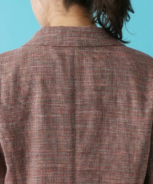 Leilian PLUS HOUSE / レリアンプラスハウス テーラードジャケット | 綿麻テーラードジャケット | 詳細8