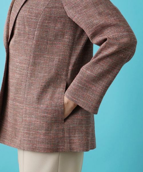 Leilian PLUS HOUSE / レリアンプラスハウス テーラードジャケット | 綿麻テーラードジャケット | 詳細9