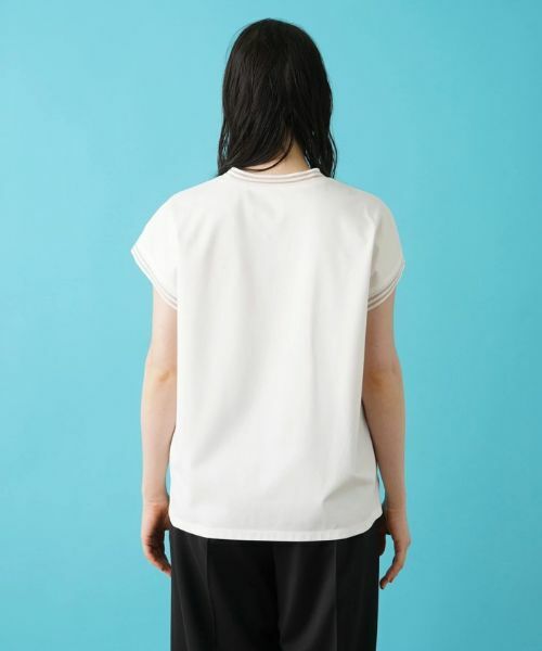 Leilian PLUS HOUSE / レリアンプラスハウス カットソー | フレンチスリーブカットソー【BOURGE】 | 詳細11