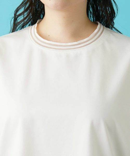Leilian PLUS HOUSE / レリアンプラスハウス カットソー | フレンチスリーブカットソー【BOURGE】 | 詳細12