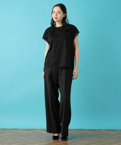 Leilian PLUS HOUSE / レリアンプラスハウス カットソー | フレンチスリーブカットソー【BOURGE】 | 詳細17