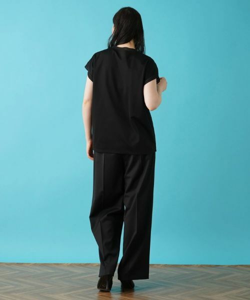 Leilian PLUS HOUSE / レリアンプラスハウス カットソー | フレンチスリーブカットソー【BOURGE】 | 詳細19