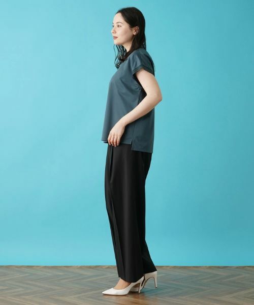 Leilian PLUS HOUSE / レリアンプラスハウス カットソー | フレンチスリーブカットソー【BOURGE】 | 詳細3