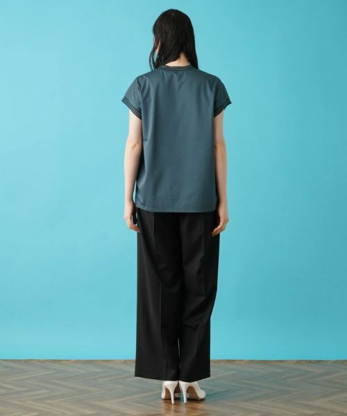 Leilian PLUS HOUSE / レリアンプラスハウス カットソー | フレンチスリーブカットソー【BOURGE】 | 詳細4