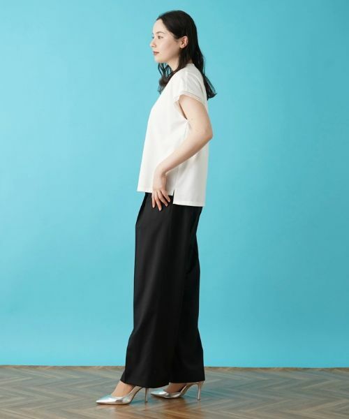 Leilian PLUS HOUSE / レリアンプラスハウス カットソー | フレンチスリーブカットソー【BOURGE】 | 詳細7