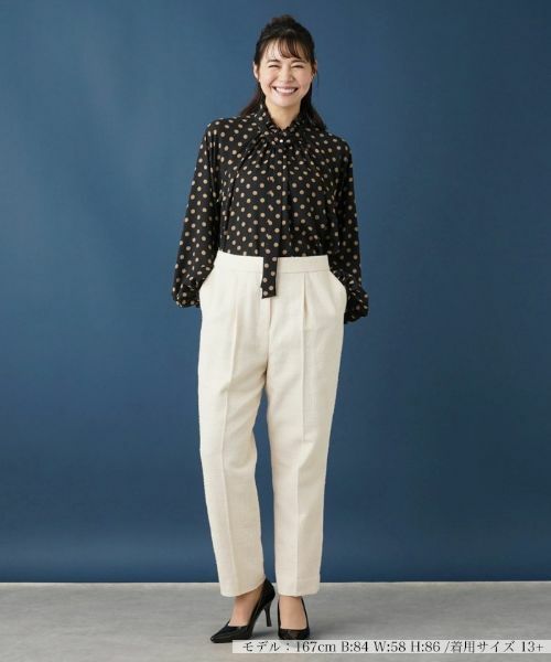 Leilian PLUS HOUSE / レリアンプラスハウス その他パンツ | センタープレスパンツ | 詳細1