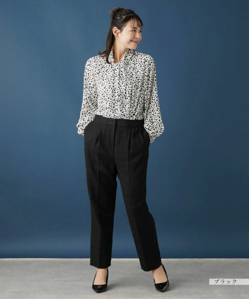 Leilian PLUS HOUSE / レリアンプラスハウス その他パンツ | センタープレスパンツ | 詳細11