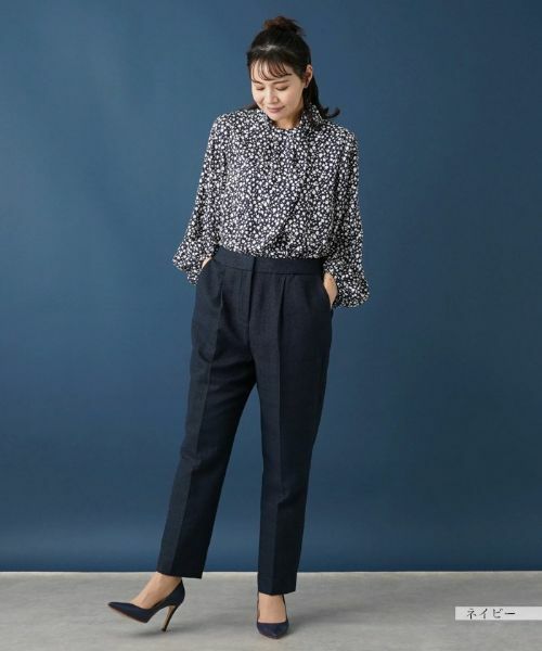 Leilian PLUS HOUSE / レリアンプラスハウス その他パンツ | センタープレスパンツ | 詳細14