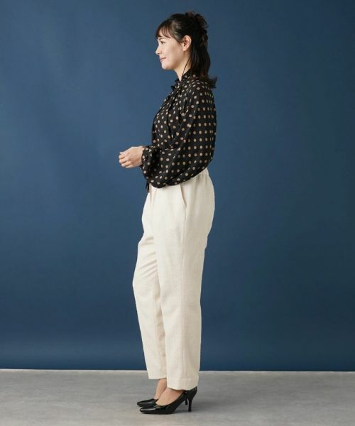 Leilian PLUS HOUSE / レリアンプラスハウス その他パンツ | センタープレスパンツ | 詳細2