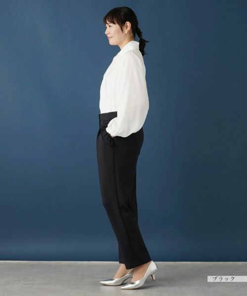 Leilian PLUS HOUSE / レリアンプラスハウス その他パンツ | センタープレスパンツ | 詳細2