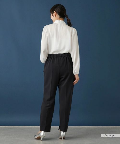 Leilian PLUS HOUSE / レリアンプラスハウス その他パンツ | センタープレスパンツ | 詳細3