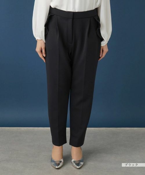 Leilian PLUS HOUSE / レリアンプラスハウス その他パンツ | センタープレスパンツ | 詳細4
