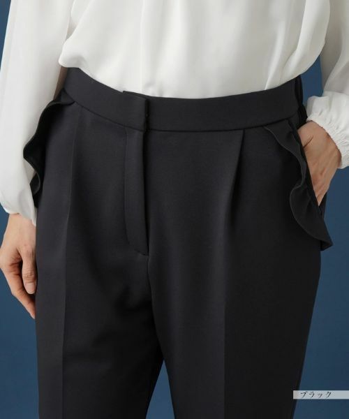 Leilian PLUS HOUSE / レリアンプラスハウス その他パンツ | センタープレスパンツ | 詳細7