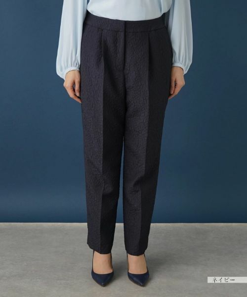 Leilian PLUS HOUSE / レリアンプラスハウス その他パンツ | タックテーパードパンツ | 詳細4