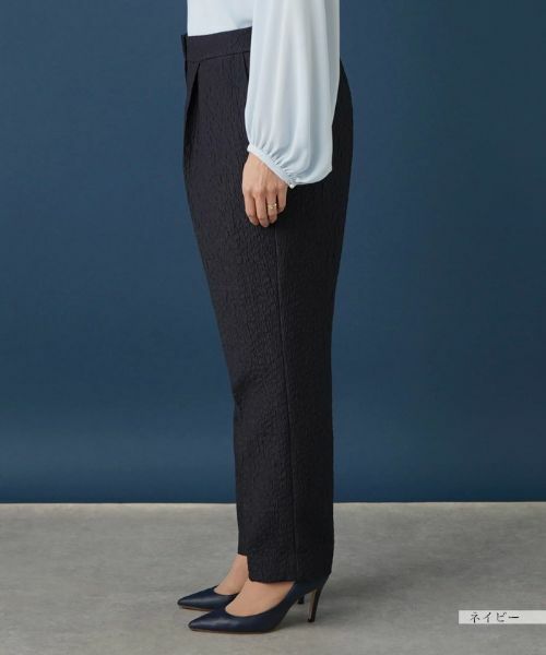 Leilian PLUS HOUSE / レリアンプラスハウス その他パンツ | タックテーパードパンツ | 詳細5