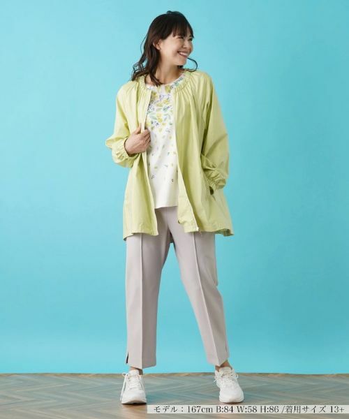 Leilian PLUS HOUSE / レリアンプラスハウス その他アウター | ポーチ付きポケッタブルライトコート | 詳細1