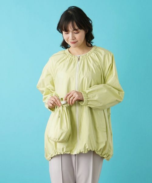 Leilian PLUS HOUSE / レリアンプラスハウス その他アウター | ポーチ付きポケッタブルライトコート | 詳細8