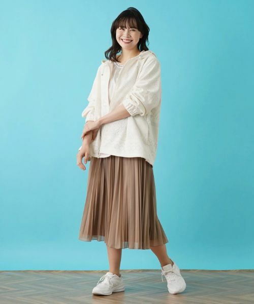 Leilian PLUS HOUSE / レリアンプラスハウス テーラードジャケット | ラッセルレースジャケット | 詳細1