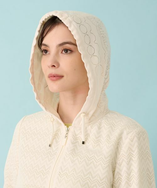 Leilian PLUS HOUSE / レリアンプラスハウス テーラードジャケット | ラッセルレースジャケット | 詳細14