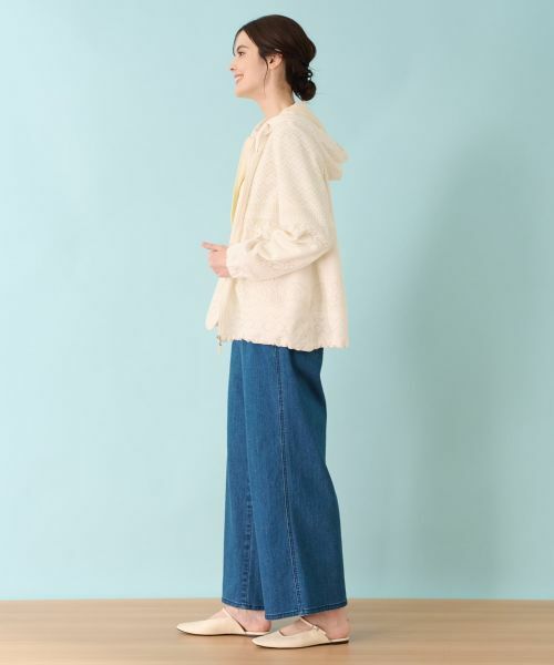 Leilian PLUS HOUSE / レリアンプラスハウス テーラードジャケット | ラッセルレースジャケット | 詳細16